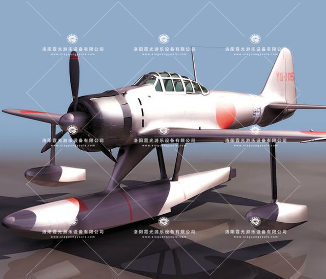 磁县3D模型飞机_